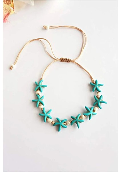 Deniz Yıldızı Halhal Bileklik