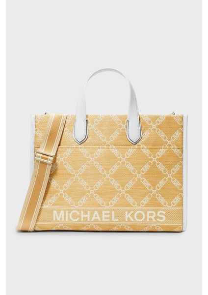 Logolu Çıkarılabilir Uzatma Askılı Tote Çanta 30S4S3GT3O884 Bayan Çanta 30S4S3GT3O 884