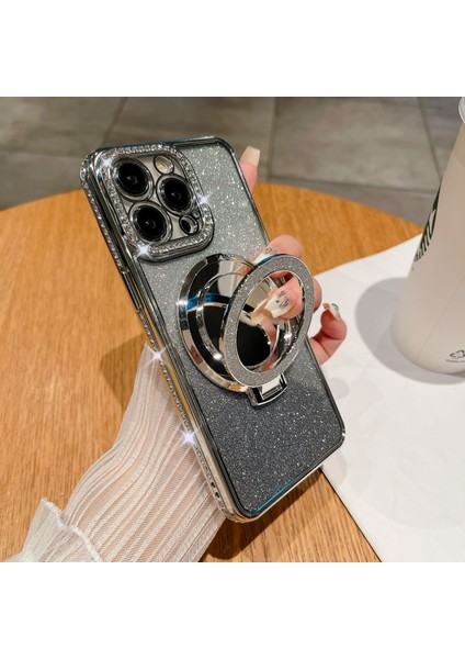 iPhone 13 Pro Max Pc Destekli Manyetik Tpu Telefon Kılıfı (Yurt Dışından)