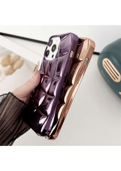 iPhone 14 Pro Max Tpu Galvanik Telefon Kapağı (Yurt Dışından)