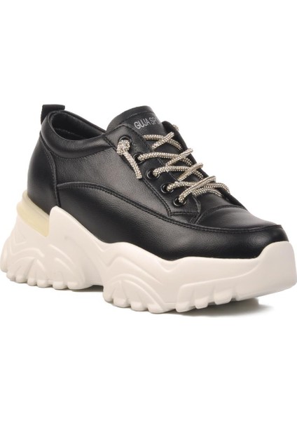 24Y362 Siyah Kadın Spor Ayakkabı