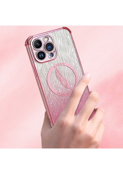 iPhone 12 Pro Anti-Düşme Elektroliz Kaplama Tpu Telefon Kapağı (Yurt Dışından)
