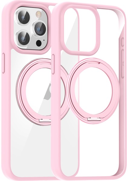 iPhone 13 Pro Pc+Tpu Telefon Kılıfı Magsafe Kickstand Arka Kılıfla Uyumlu (Yurt Dışından)