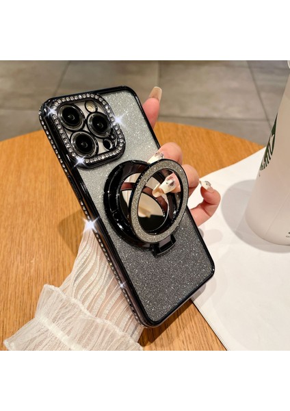 iPhone 12 Pro Telefon Malzemeleri Manyetik Tpu Pc Kickstand Kabuk (Yurt Dışından)