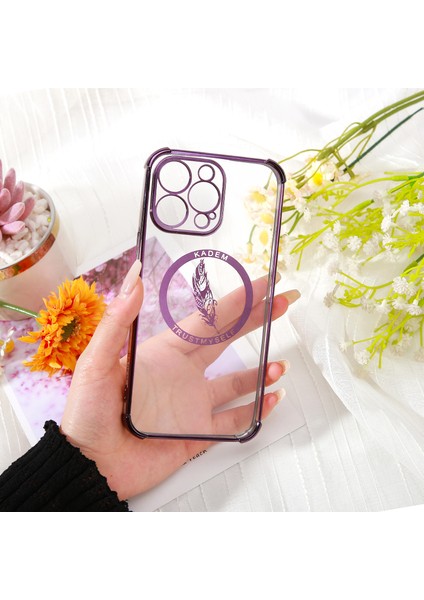 iPhone 13 Pro Tpu Düşmeye Dayanıklı Elektroliz Kaplama Kabuk (Yurt Dışından)