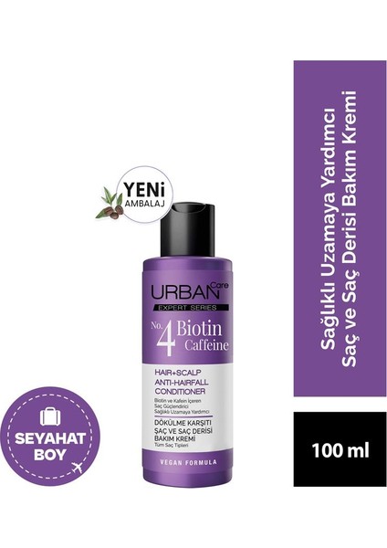Expert Series Biotin & Caffeine Sağlıklı Uzamaya Yardımcı Saç Bakım Kremi 100 Ml-vegan