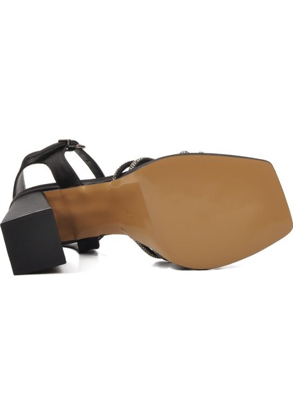 23101321Y Siyah Kadın Abiye Ayakkabı indirimleri