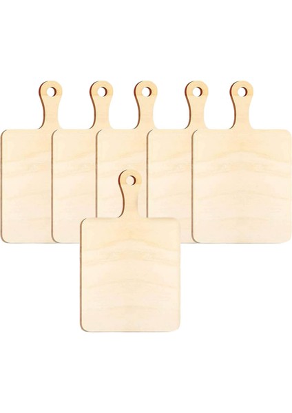 6x Küçük Tahtası Tahtası Doğrama Tahtası Tahtası (Yurt Dışından)