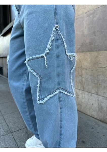 Mavi Jean Middle Star Vintage Baggy Kot Pantolon