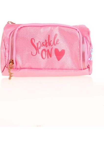 Sparkle Plump Kalem Çantası Tropical Pembe K2554