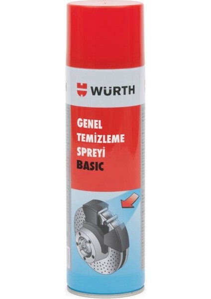 Würth Genel Temizleme Spreyi Basıc 500ML