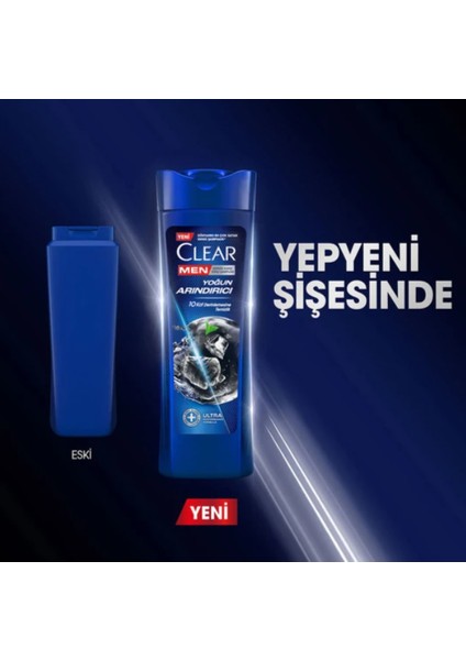 Men Yoğun Arındırıcı Kömür Kepeğe Karşı Etkili Şampuan 350 ml