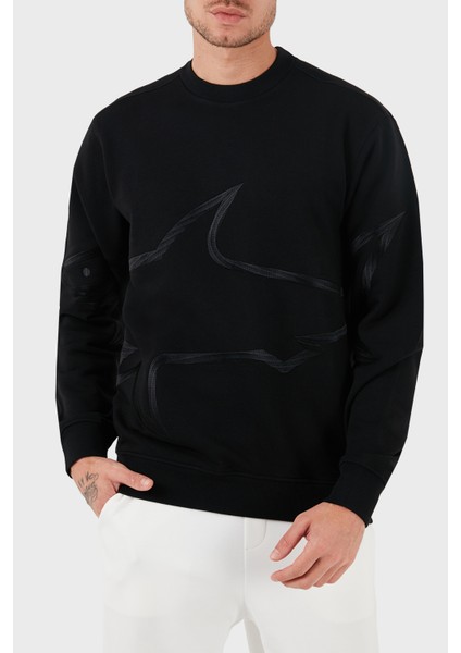 Bisiklet Yaka Pamuklu Regular Fit Sweat Erkek Sweat 13311837 011