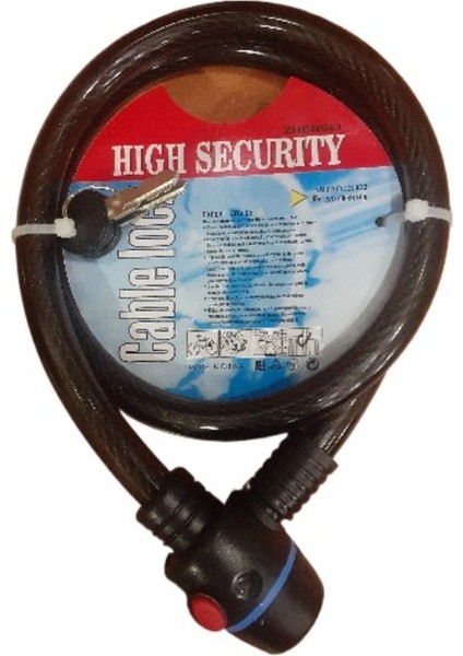 Bisiklet Kiliti Zhongli 15X1000MM Anahtarlı