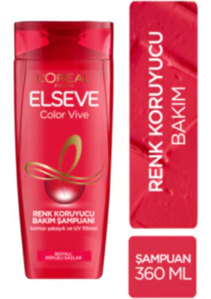 Color Vive Renk Koruyucu Bakım Şampuanı 360 ml 3'lü Paket fiyatları
