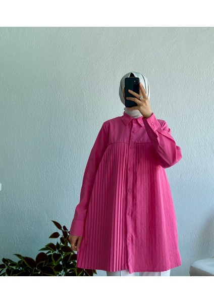 Piliseli Gömlek Pembe