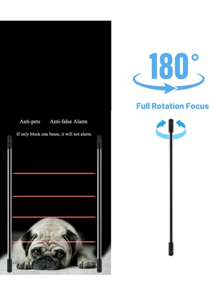 4 Işınlı Pencere Tipi Beam Hareket Detektörü SC-4S100