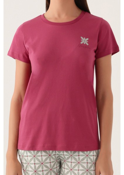 2880 Flower Kadın Kapri Pijama Takım fiyatları