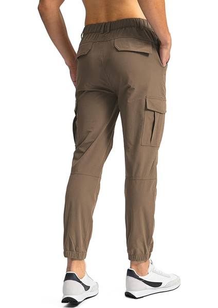 Erkek Doğa Yürüyüşü Golf Ultra Hafif Çok Amaçlı Cepli Kargo Pantolon modelleri