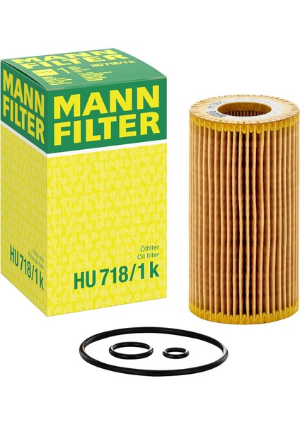 Mercedes Sprinter W906 Mann-Filter Euro 4 Motor Yağ Filtresi HU718-1K