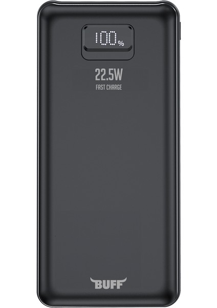 Buff BP17 22.5W 10.000MAH Powerbank - Siyah fırsatları