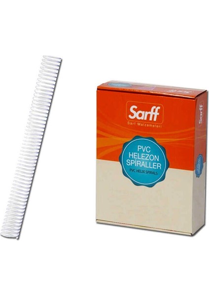 Spiral Helezon 32 mm Şeffaf 50'li fiyatları