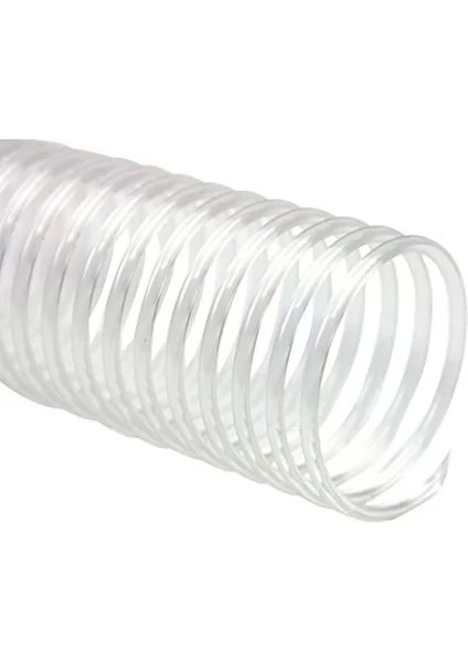 6mm Şeffaf Helezon Spiral 15 Yaprak Kapasiteli (200 Lü Kutu)
