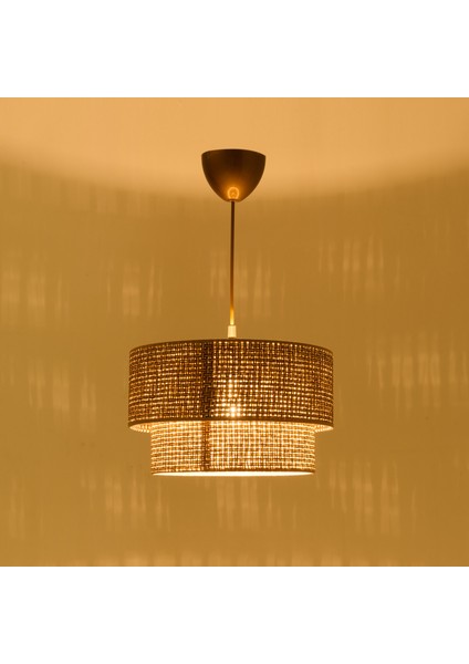 Nisa Luce Pasta Sarkıt - Kahverengi - 70 cm