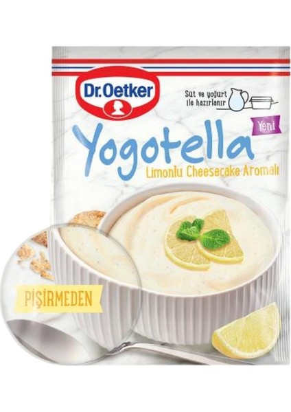 Dr. Oetker Dr.oetker Yogotella Limonlu Cheesecake Aromalı 83 G