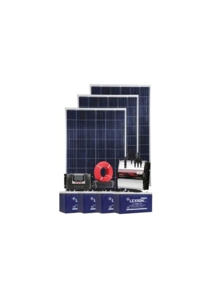 510 Watt Mini Buzdolabı Güneş Enerji Paketi