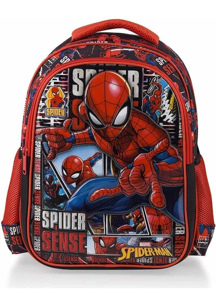 Spiderman Spider Sense Okul Çantası Okul Seti 7 Parça