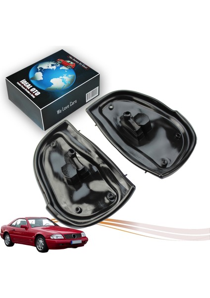 Mercedes Sl R129 1997-2001 Makyajlı Kasa, Elektrikli Katlanır Ayna Lastiği (Sol & Sağ)
