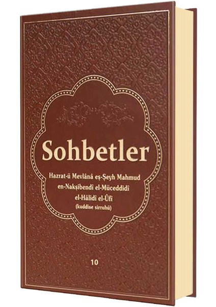 Sohbetler 10 Deri (Ciltli) - Mahmud Ustaosmanoğlu