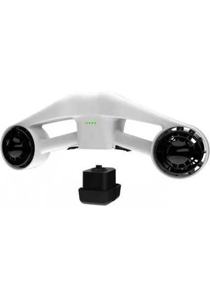 Sea Scooter 2 Bataryalı Elektrikli Deniz Scooter 2 x 600W Çift Motor -Beyaz
