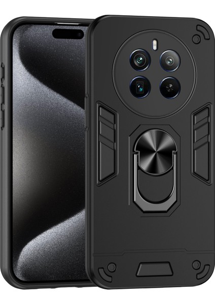 Hongshou-Realme 12 Pro+ Için Halkalı Telefon Kılıfı (Yurt Dışından)