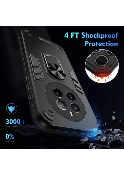 Hongshou-Realme 12 Pro+ Için Halkalı Telefon Kılıfı (Yurt Dışından) fırsatları