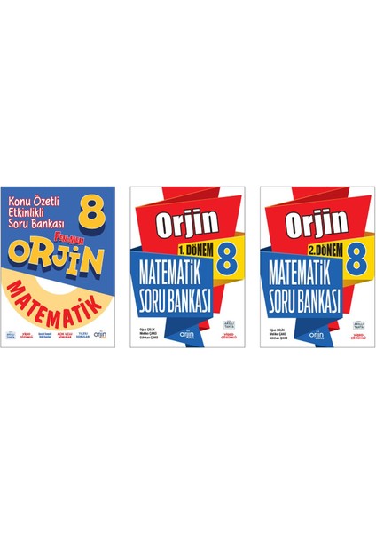 8. Sınıf Matematik Soru Bankası 3 Kitap