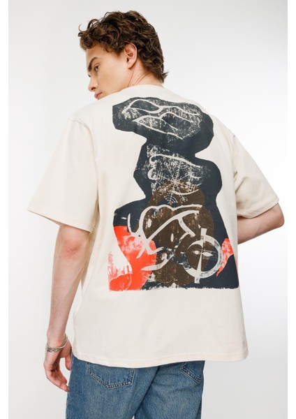 Stones Of Prey Oversize Tshirt - Kemik