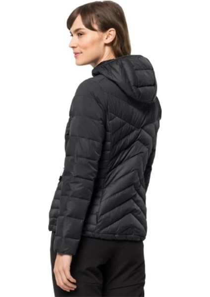 JACK WOLFSKİN THUNDRA DOWN HOODY 1206642-6000 KADIN BLACK Mont&Ceket fırsatları