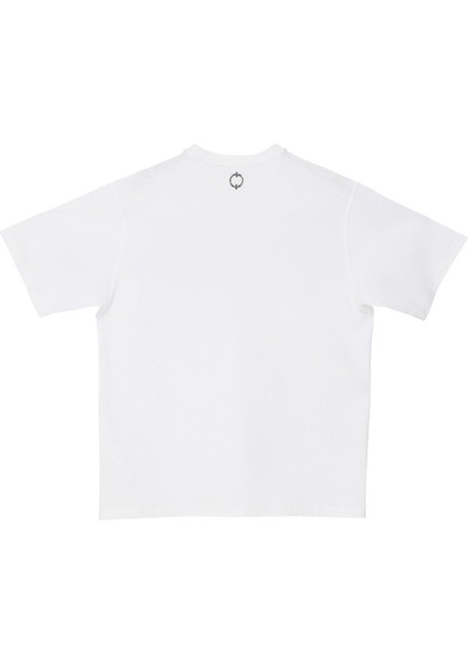 Warrior Horses Oversize Tshirt - Beyaz
