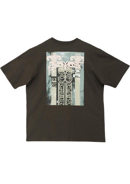 Viking Temple Oversize Tshirt - Füme