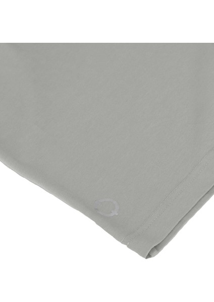 Regular Bisiklet Yaka Tshirt - Açık Gri