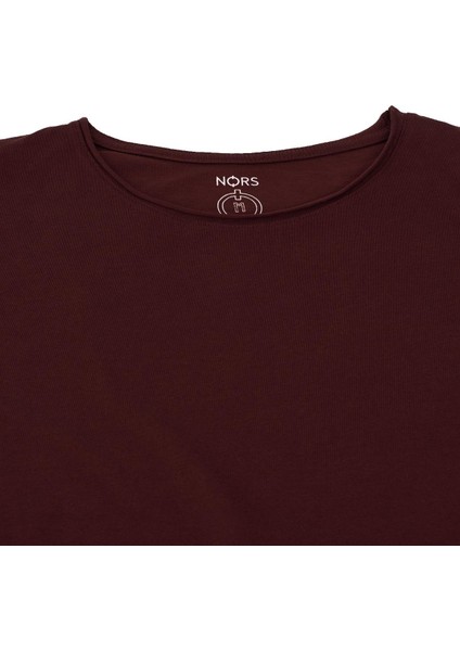 Regular Loose Tshirt - Bordo