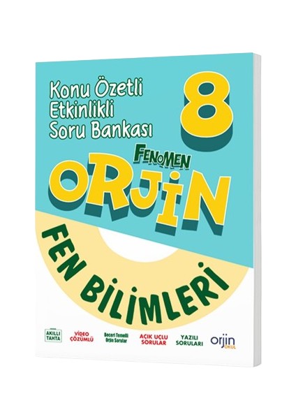 8. Sınıf Fen Bilimleri Soru Bankası 3 Kitap