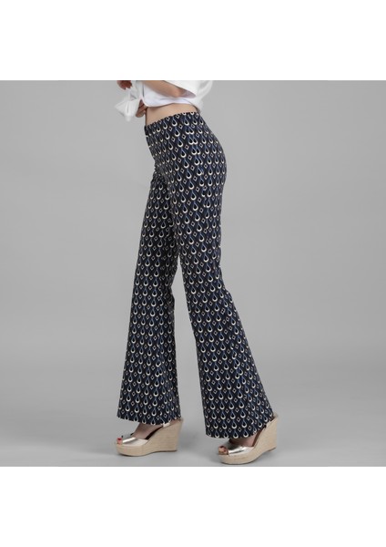 Ispanyol Paça Desenli Tayt modelleri