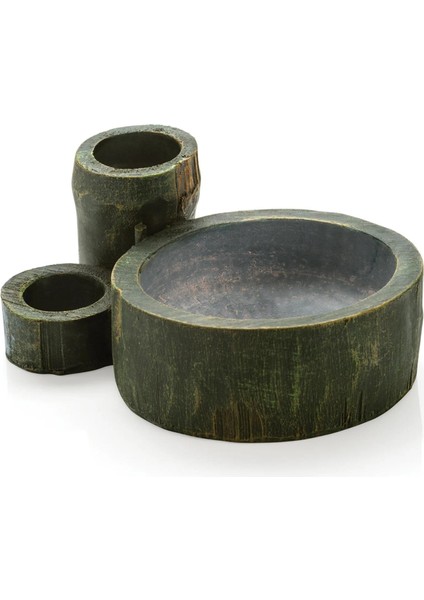 Biorb Green Bamboo Sürüngen Yem Su Kabı Small