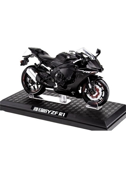 1:12 Yamaha Yzf-R1 Simülasyon Alaşımlı Motosiklet Modeli (Yurt Dışından)