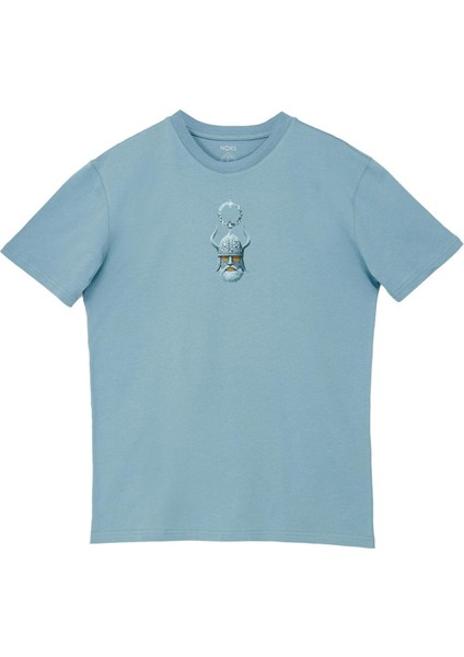 Valhallah Guardian Regular Tshirt - Buz Mavi