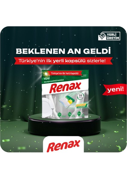 Renax Bulaşık Makinesi Kapsül Hepsi Bir Arada 99'lu