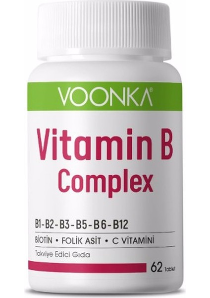 Vitamin B Complex 62 Tablet